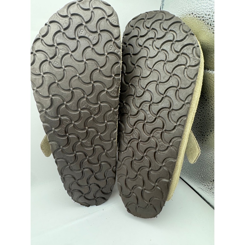 Authentic Birkenstock Boston Suede Clog Size 41 Regular Pre-2017 Yellow Print - Picture 3 of 16